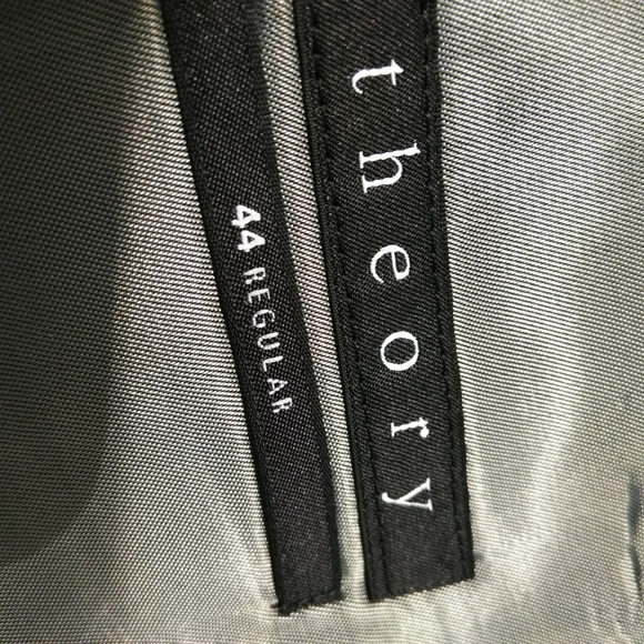 Theory gray wool Suit Jacket Sz 44 R - Picture 5 of 8